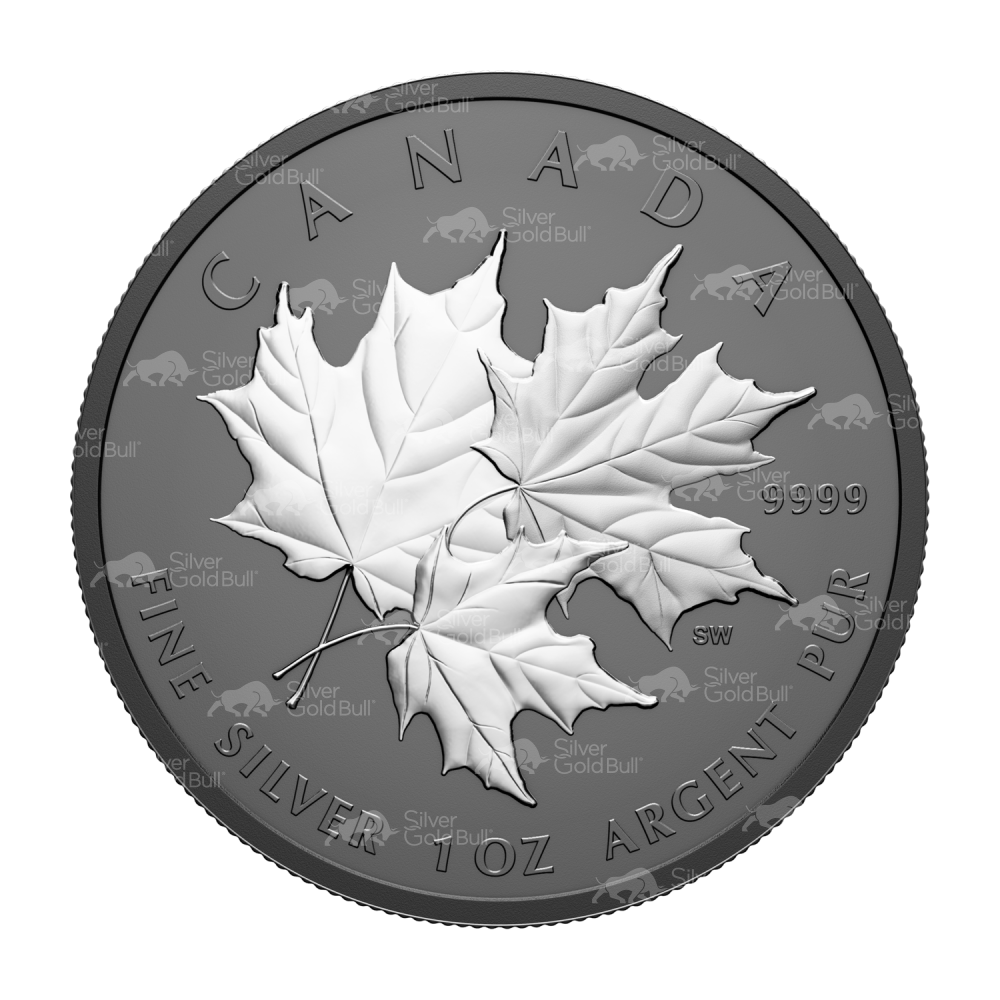 1 oz 2026 Triple Maple Black Rhodium Plated Proof Silver Coin | Royal Canadian Mint