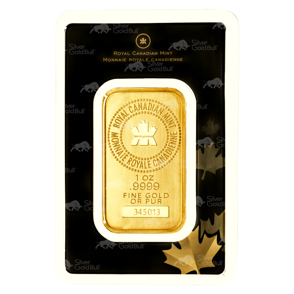 1 oz Old Style Gold Bar | Royal Canadian Mint