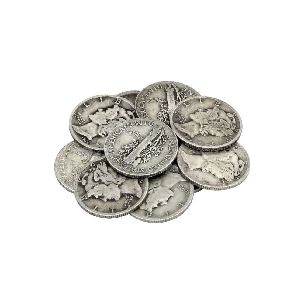 $1 Face Value Bag of U.S. Circulation 90% Pure Silver Coins | United States Mint