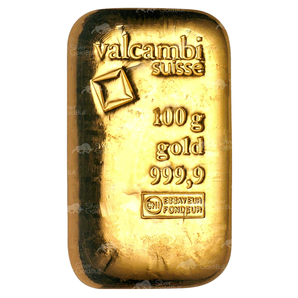 100 gram Gold Bar | Valcambi