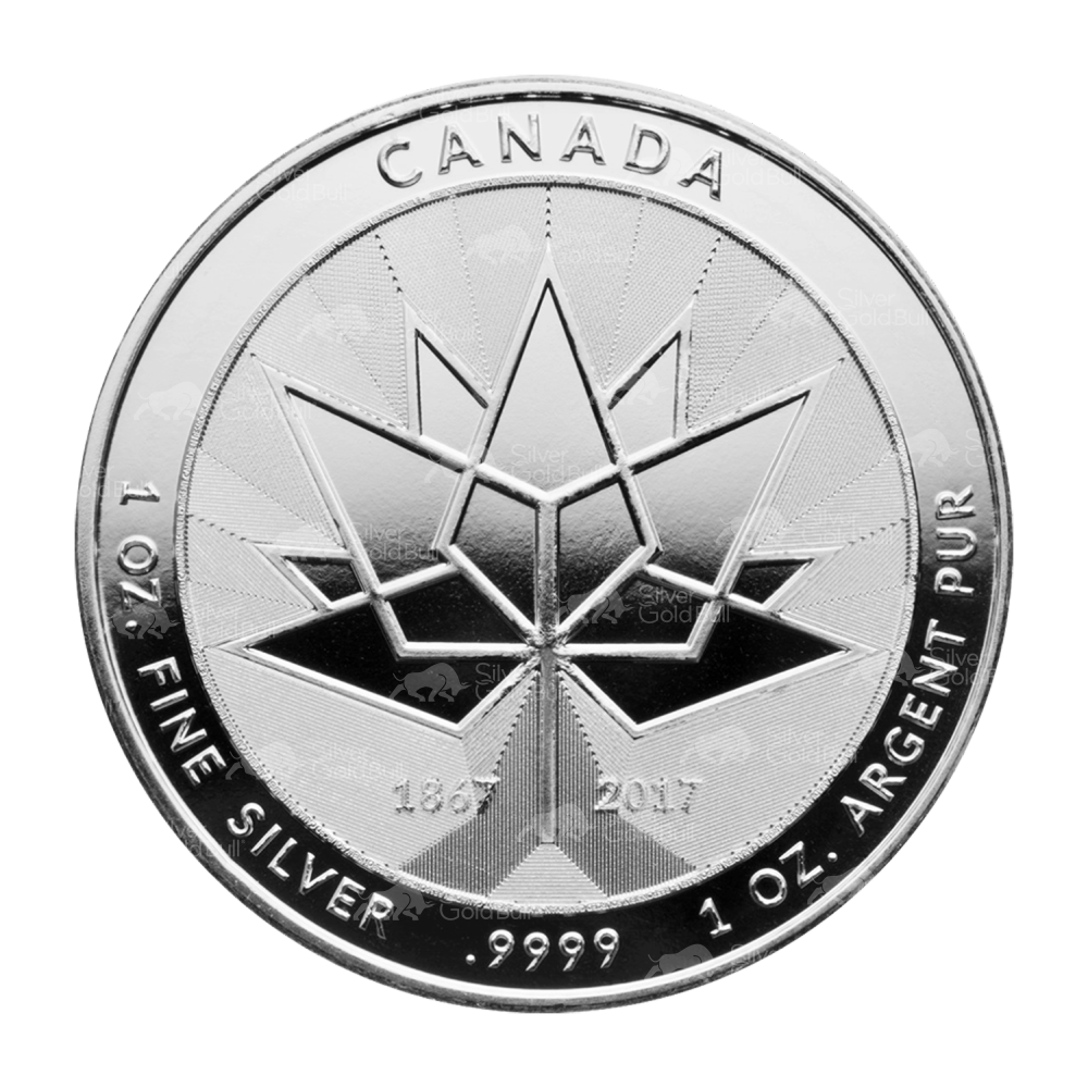 1 oz 2017 Canada 150th Anniversary Silver Round | Royal Canadian Mint