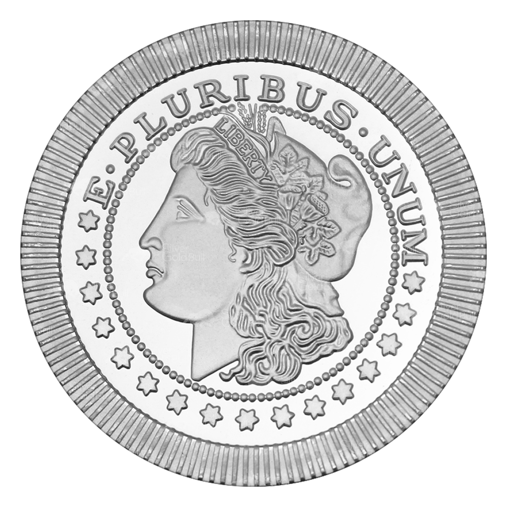 1 oz Morgan Stackable Silver Round | Silvertowne Mint