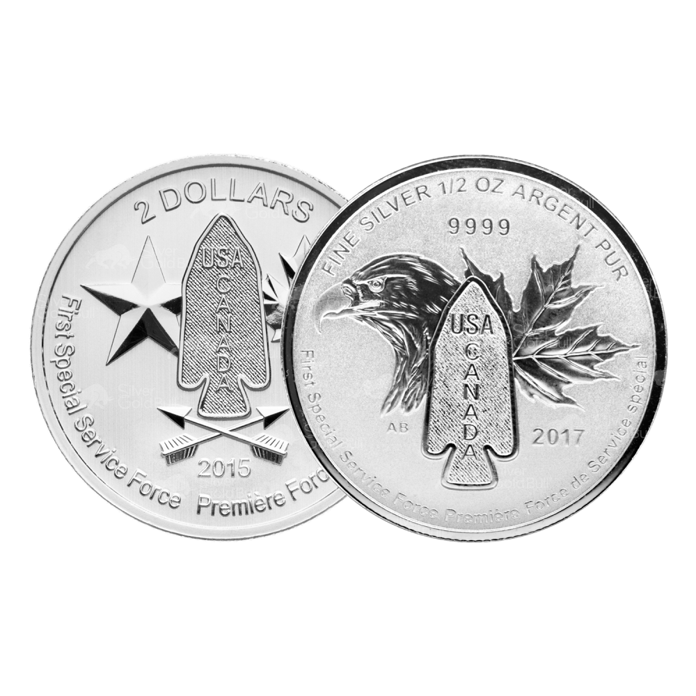 1/2 oz Random Year First Special Service Force Silver Coin | Royal Canadian Mint
