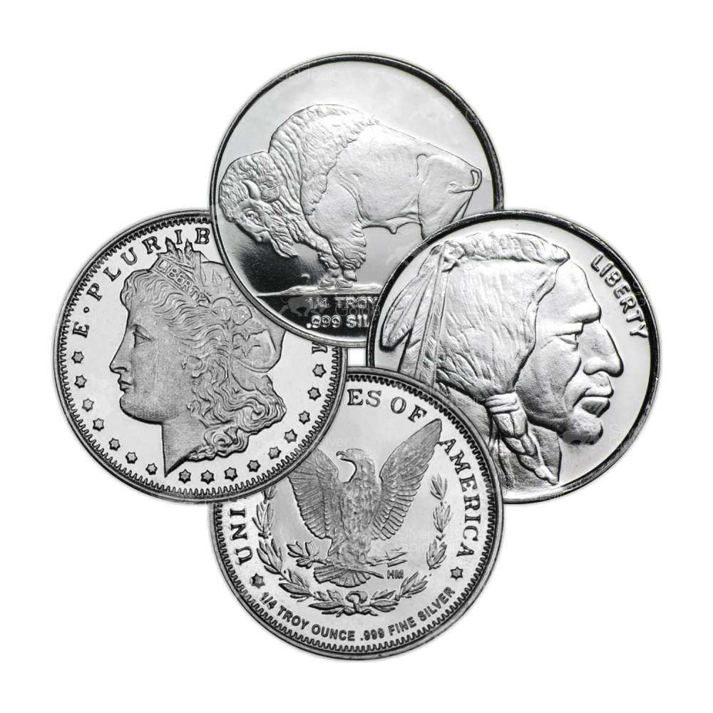 1/4 oz Assorted Silver Round