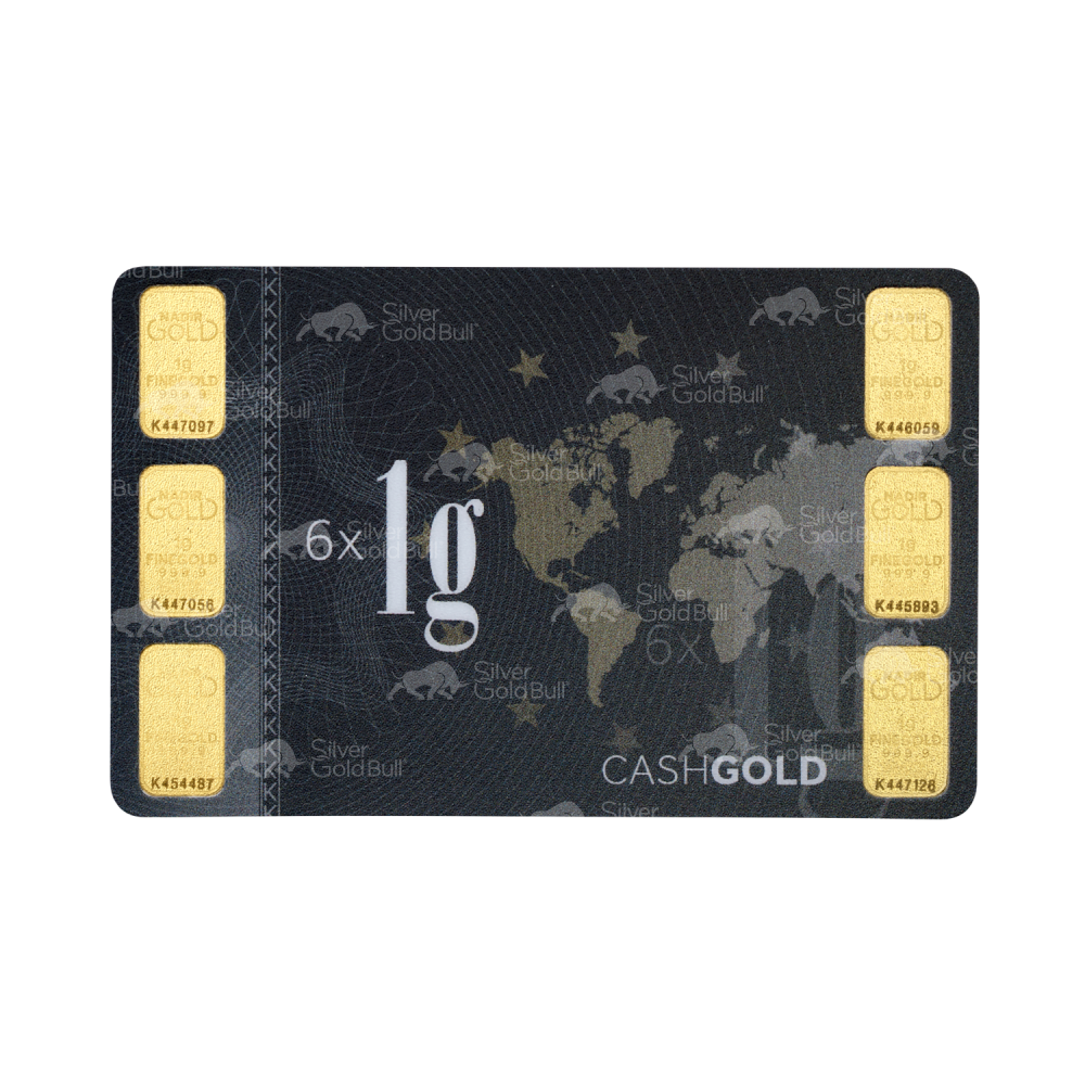 6 gram (6x1 g) Karatbars Gold Bar