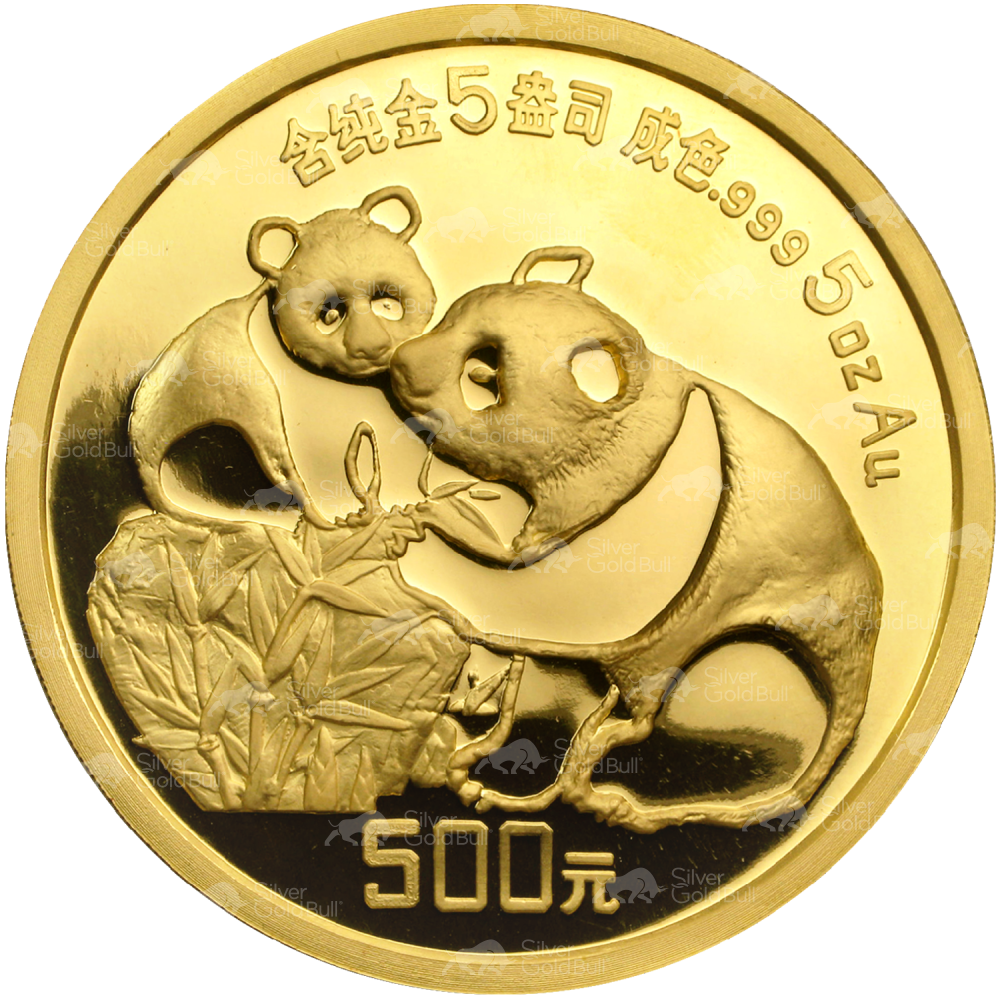 5 oz 1987 Chinese Panda Gold Proof Coin | Chinese Mint