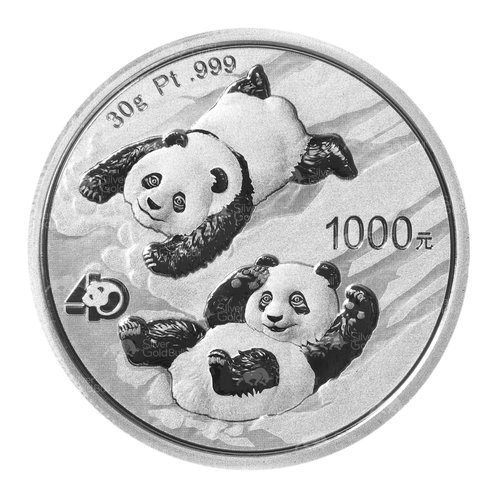 30 gram 2022 Chinese Panda Platinum Coin | Chinese Mint