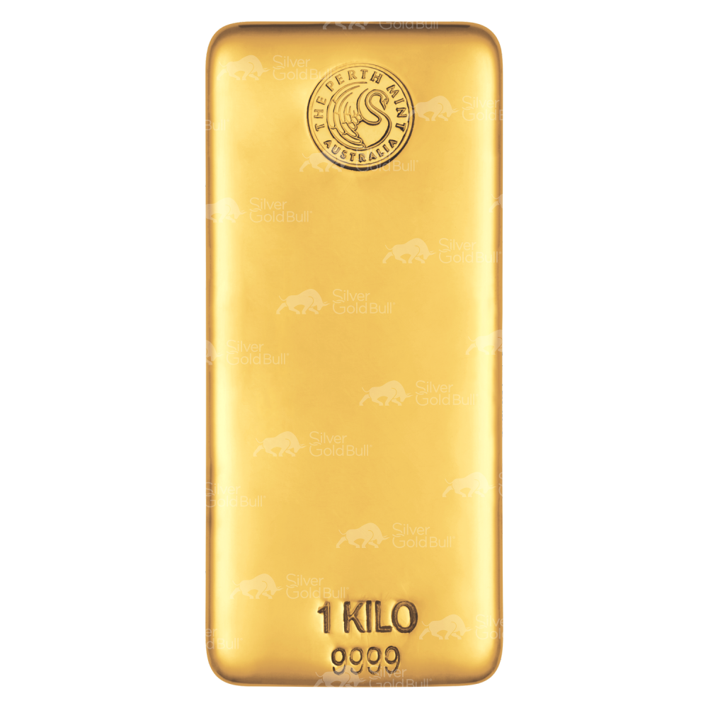 1 kilo Cast Gold Bar | Perth Mint
