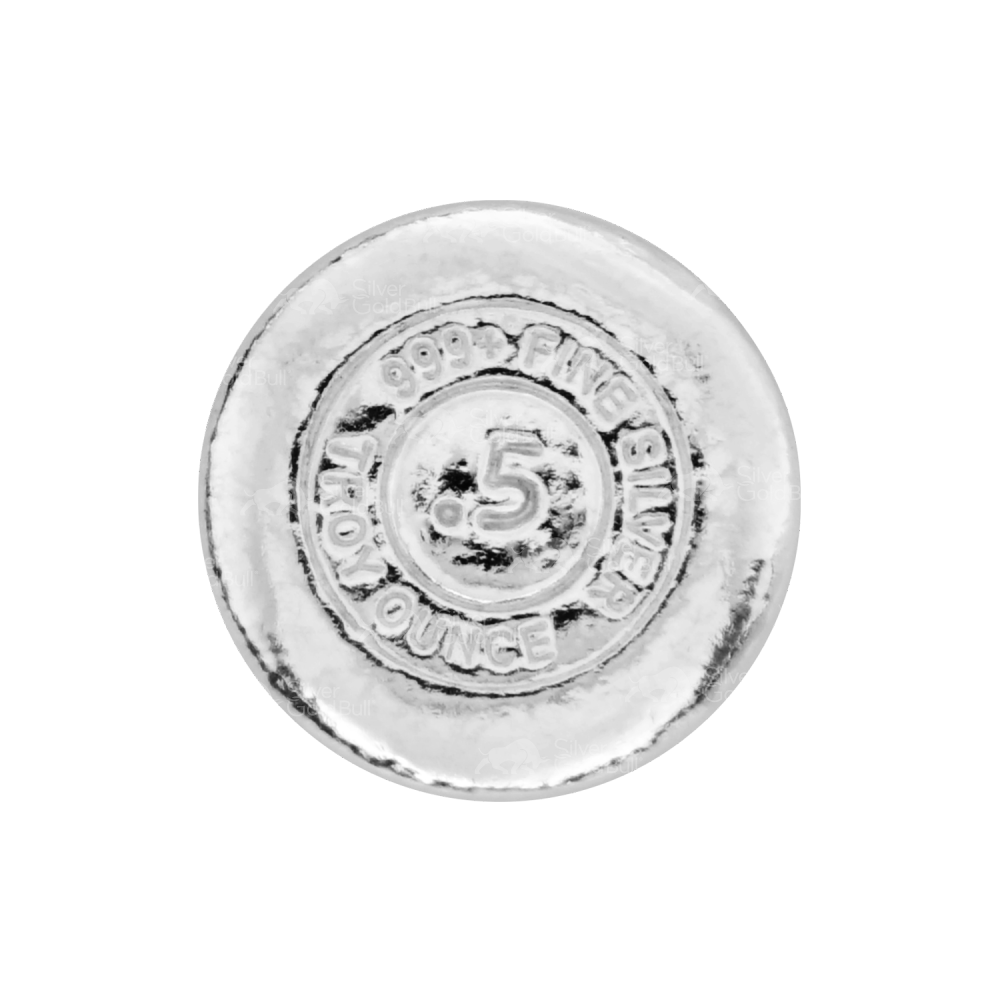 1/2 oz Silver Round | Yeager's Poured Silver