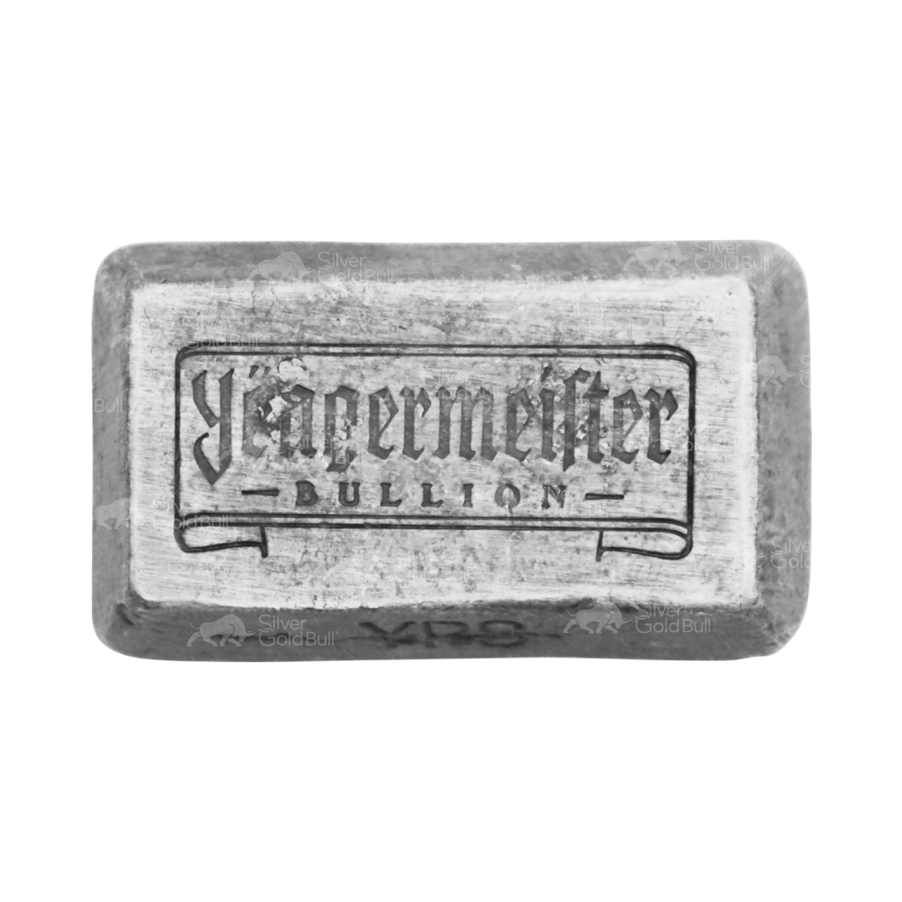 2 oz Yeagermeister Bar | Yeager's Poured Silver