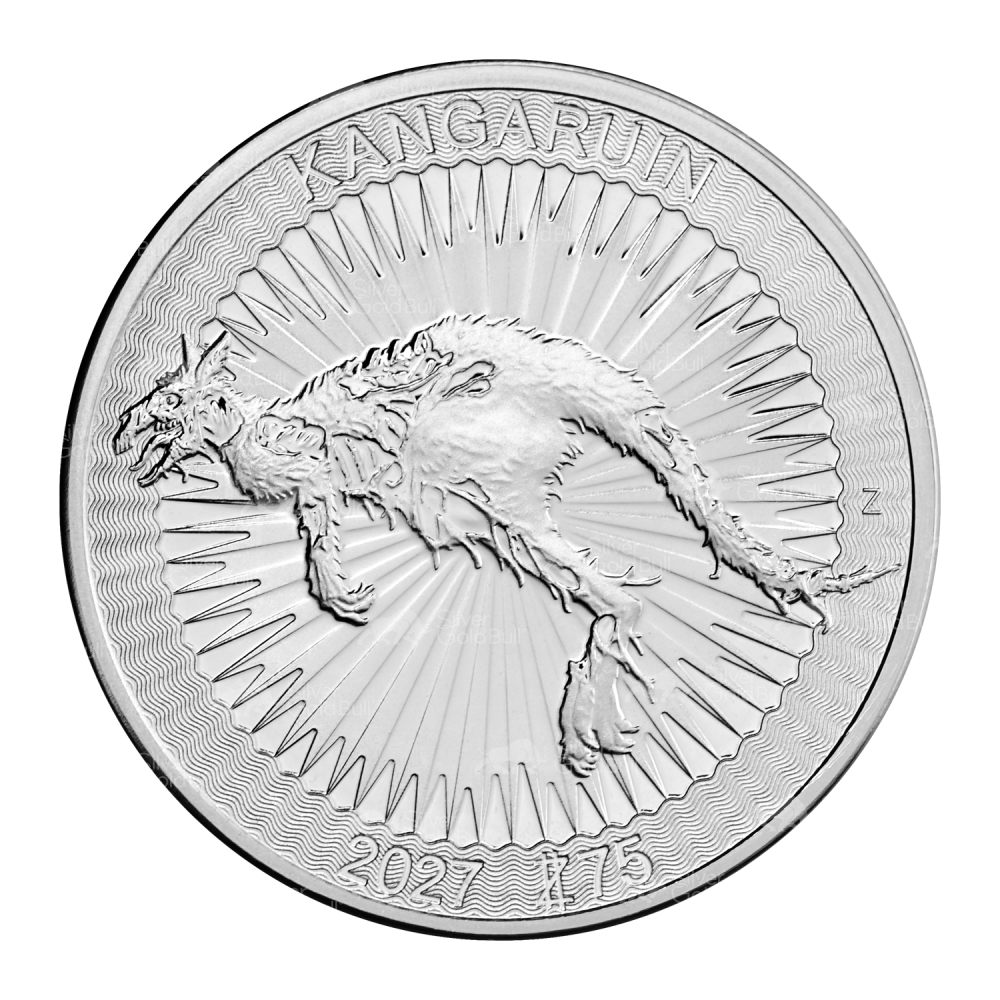 1 oz Zombucks World: Kangaruin Silver Round | Sunshine Minting