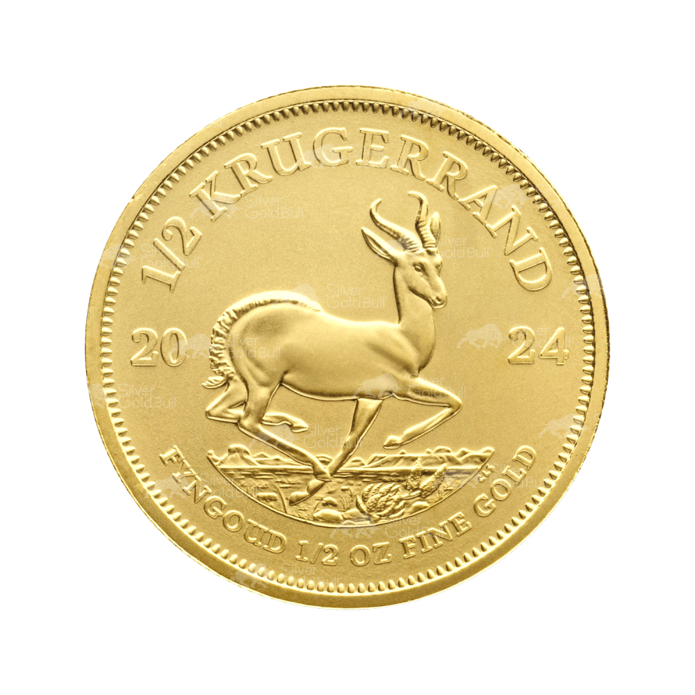 1/2 oz 2024 Krugerrand Gold Coin | Rand Refinery