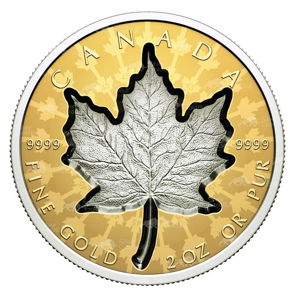 2 oz 2024 Super Incuse Maple Leaf Gold Coin | Royal Canadian Mint