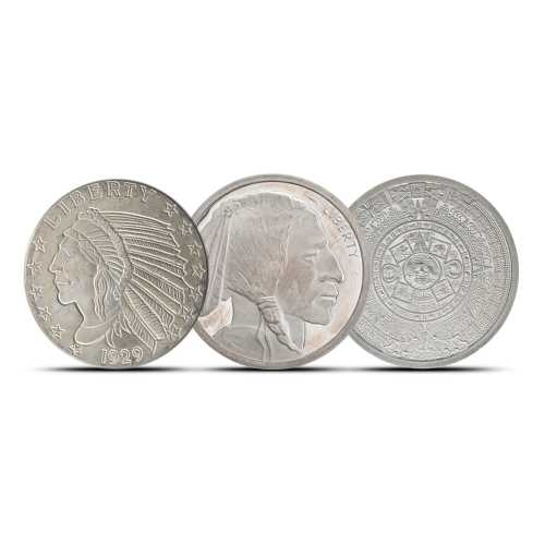5 oz Silver Round (Varied Condition, Any Mint)