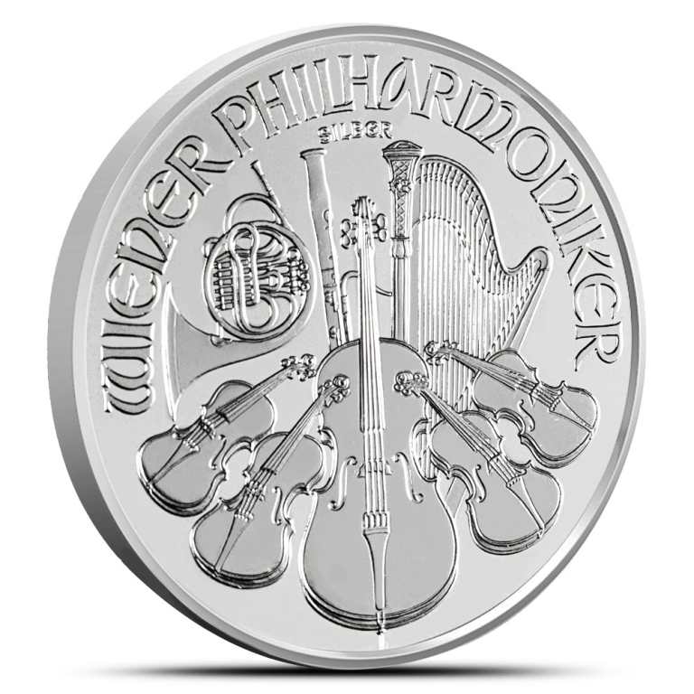 2014 1 oz Austrian Silver Philharmonic Coin