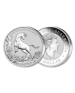 Australian Brumby 2022 1oz Silver Bullion Coin