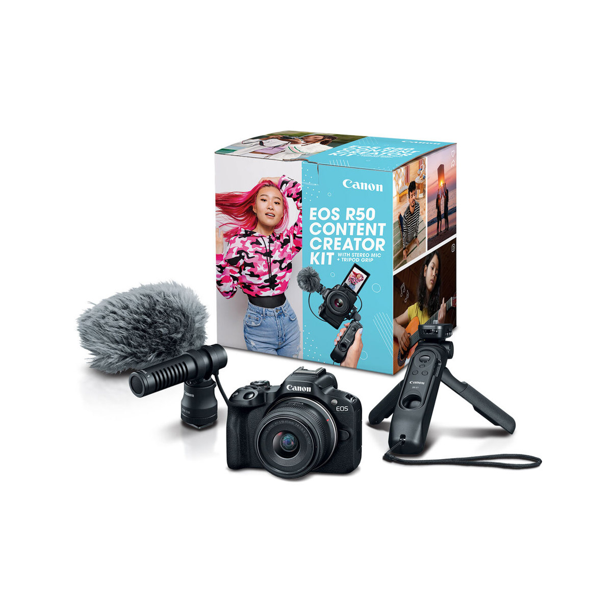 Canon EOS R50 Content Creator Kit