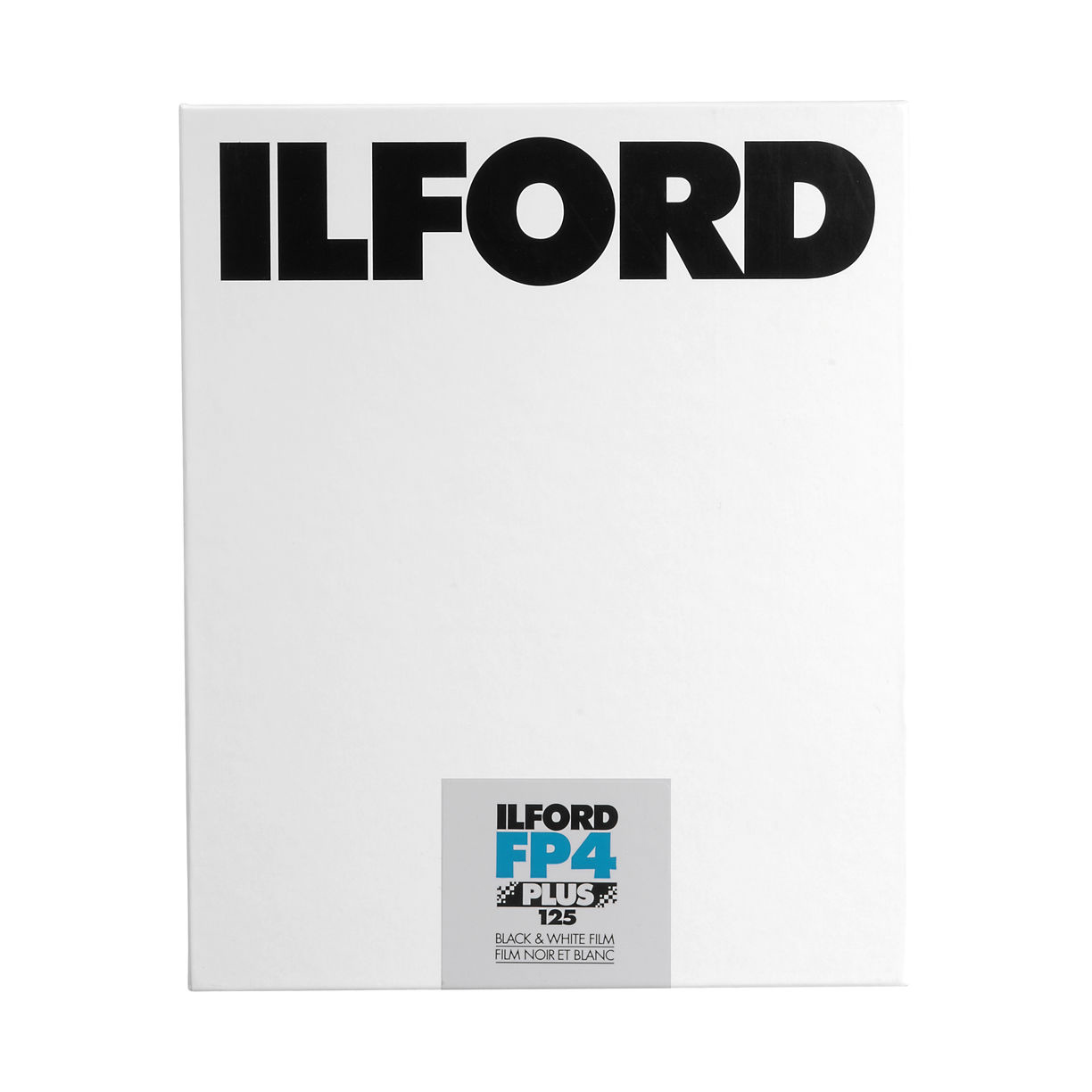 Ilford FP4 Plus Black and White Negative Film (4 x 5″, 25 Sheets)