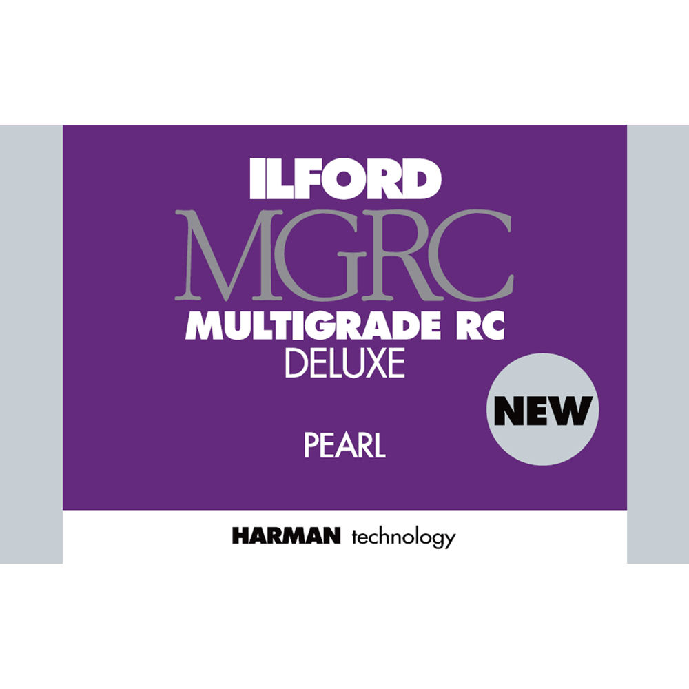 Ilford MULTIGRADE RC Deluxe Paper (Pearl, 8 x 10″, 50 Sheets)