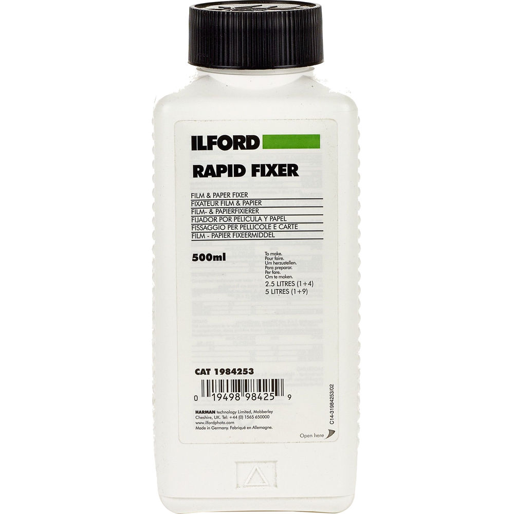 Film Darkroom Ilford Rapid Fixer