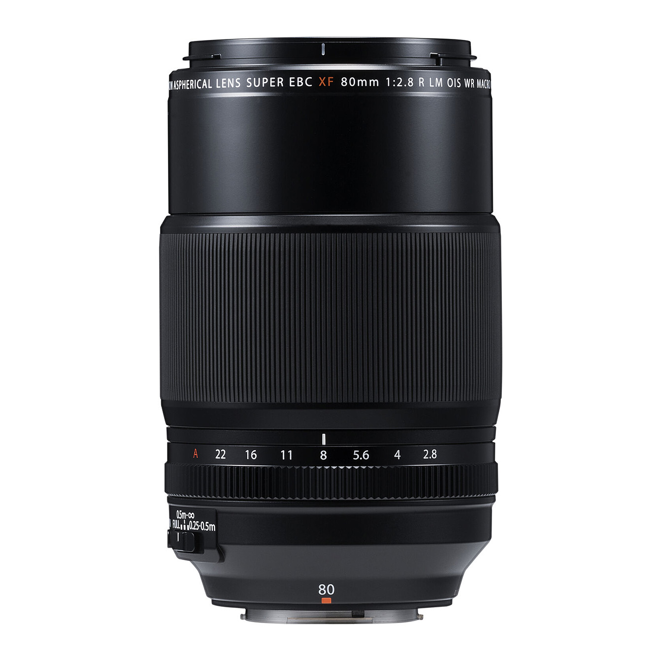 FUJIFILM XF 80mm f/2.8 R LM OIS WR Macro Lens