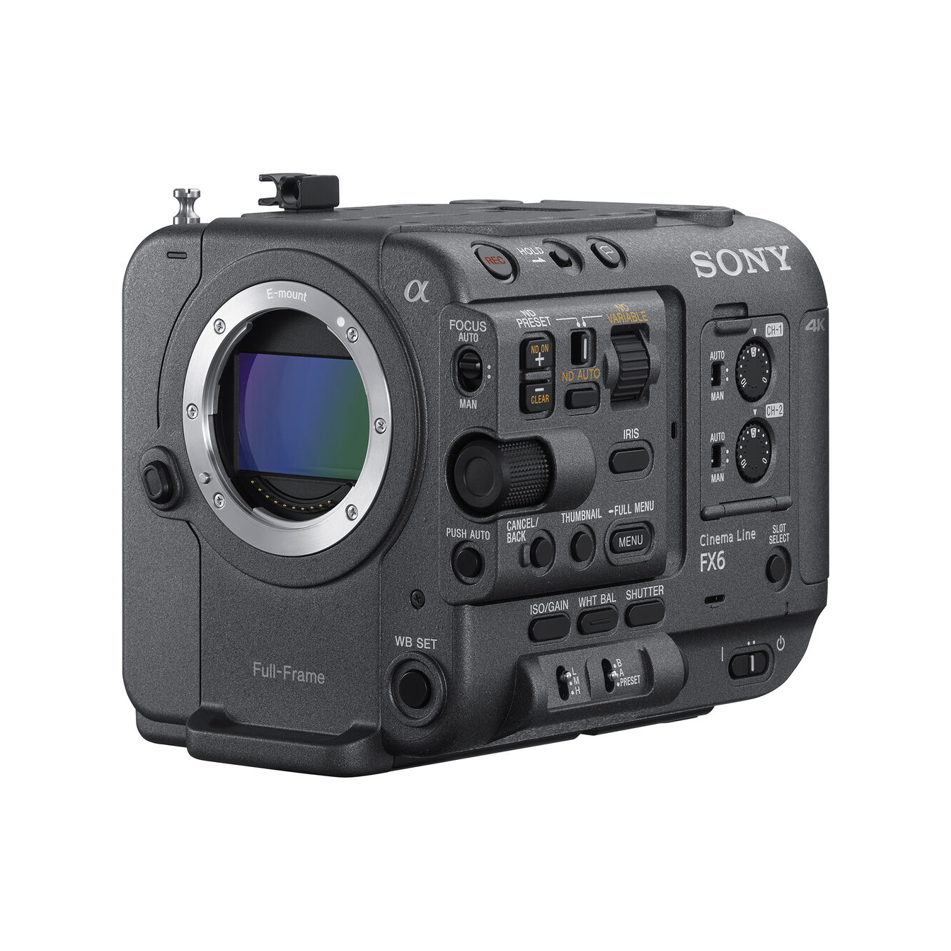 Sony FX6 Full-Frame Cinema Camera Body with SmallRig Cage