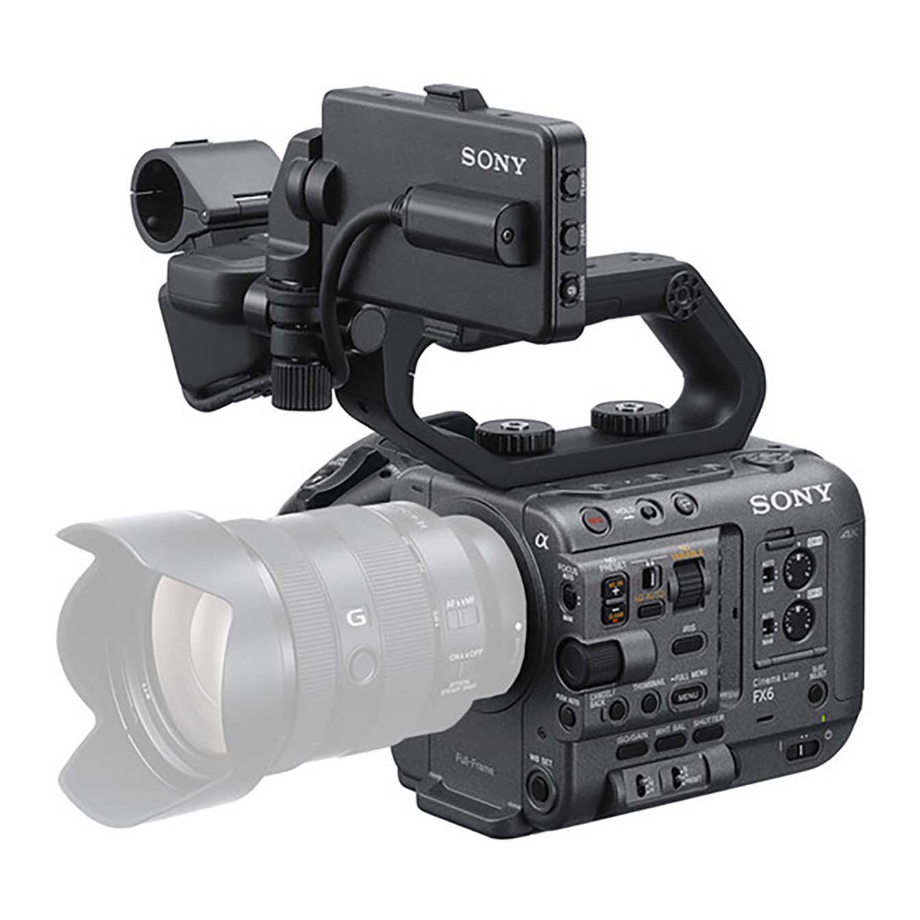Sony FX6 Full-Frame Cinema Camera Body with SmallRig Cage