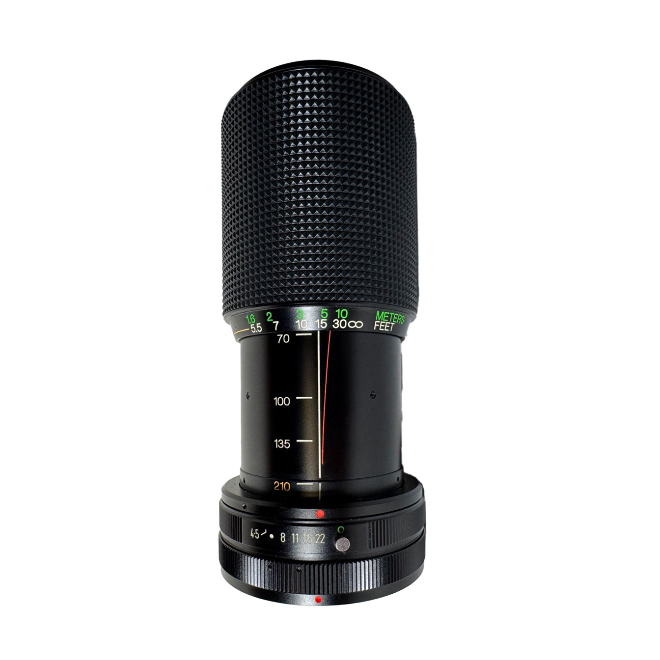 Vivitar 70-210mm f/4.5 MC Macro Focusing Zoom Lens Canon FD Mount