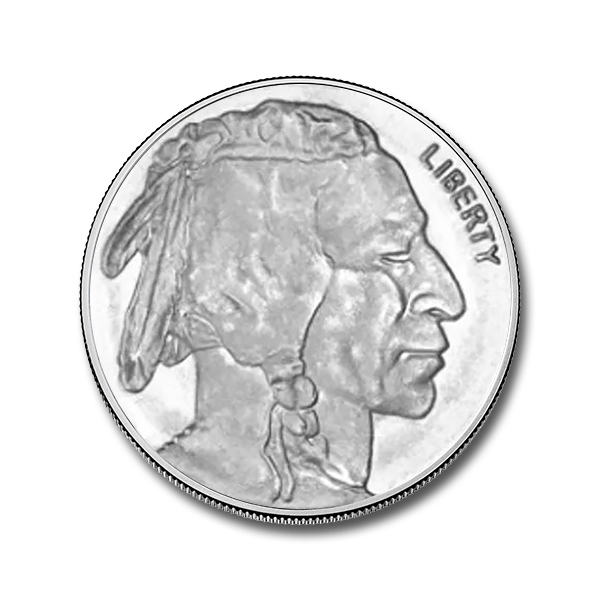 Buffalo 1/10 oz Silver Round (New)