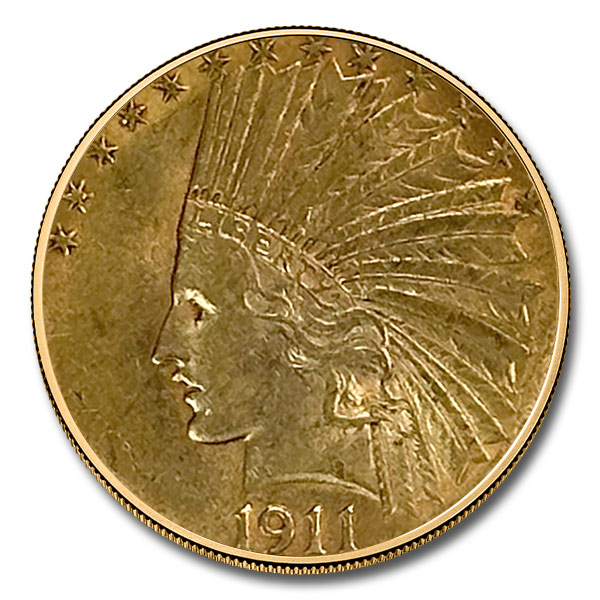 $10 Indian Head Gold Coin | XF