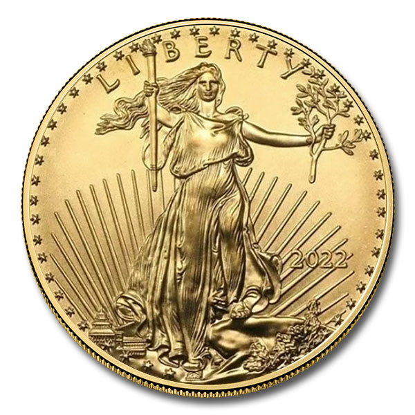 2022 1/2 oz American Gold Eagle Coin