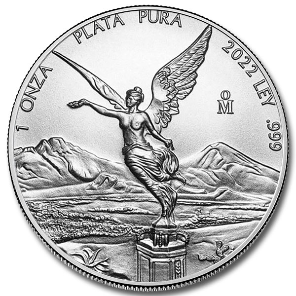 2022 1 oz Mexican Silver Libertad Coin