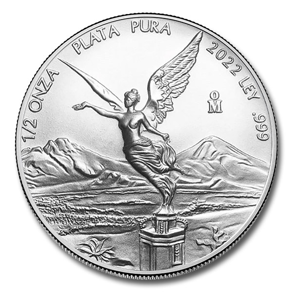 2022 1/2 oz Mexican Silver Libertad Coin