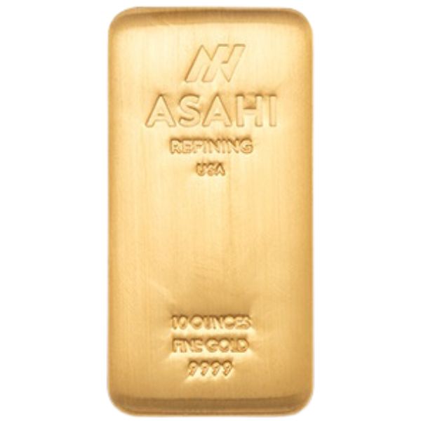 Asahi 10 oz Gold Bar (Cast)