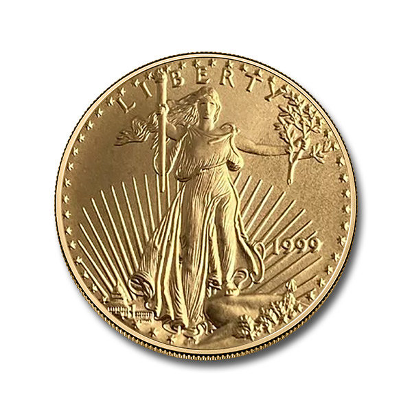 1999 1/10 oz American Gold Eagle Coin