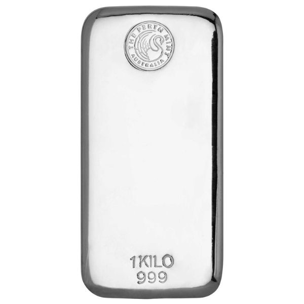 Perth Mint 1 Kilo Silver Bar