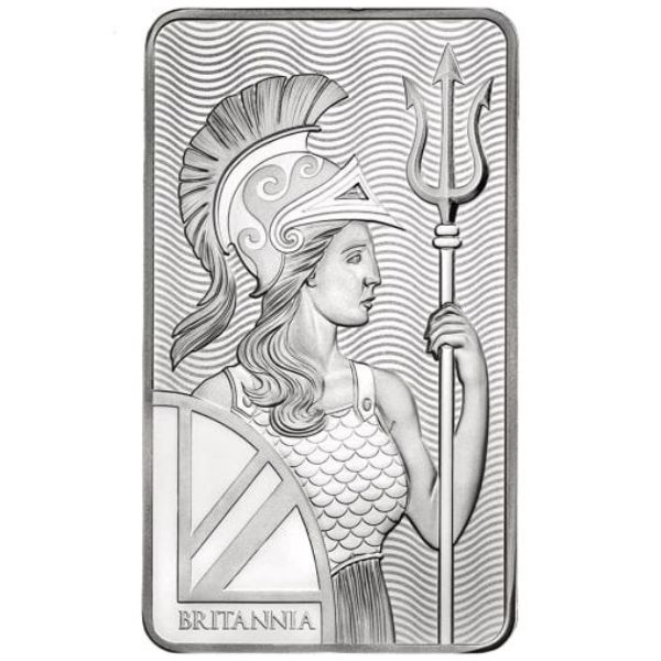 Royal Mint Britannia 100 oz Silver Bar (New)