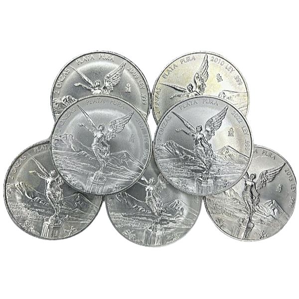 2 oz Mexican Silver Libertad Coin – Off Quality