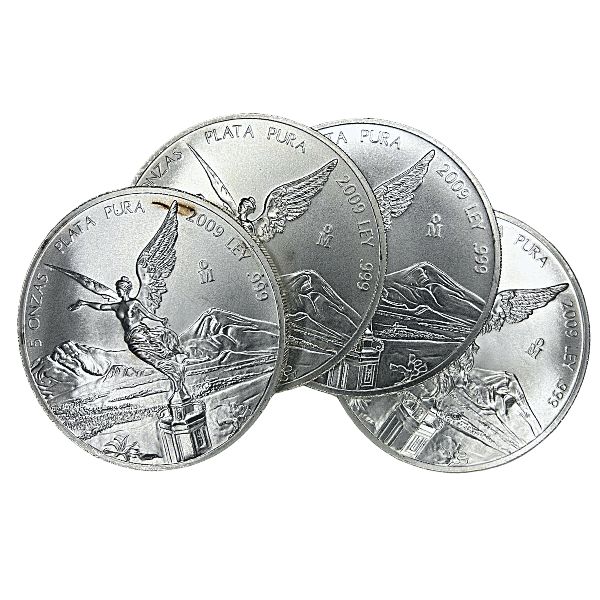 5 oz Mexican Silver Libertad Coin – Off Quality