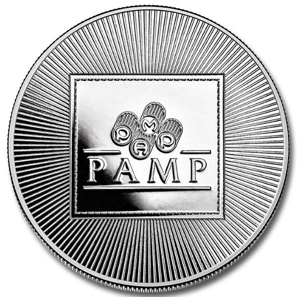 PAMP USA 1 oz Silver Round (New)
