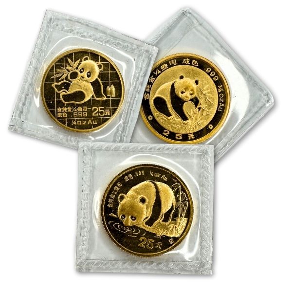 1/4 oz Chinese Gold Panda Coin | Sealed