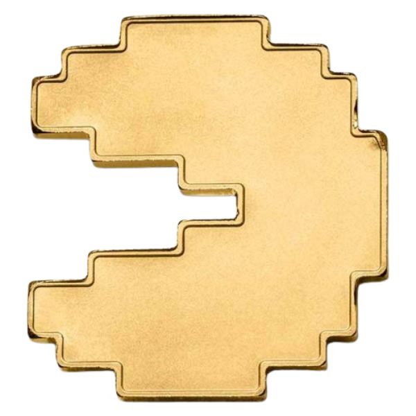 2021 1 oz Niue PAC-MAN Shaped Gold Coin (BU in Capsule)