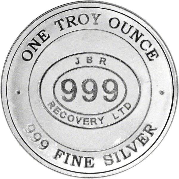 JBR 1 oz Silver Round (New)
