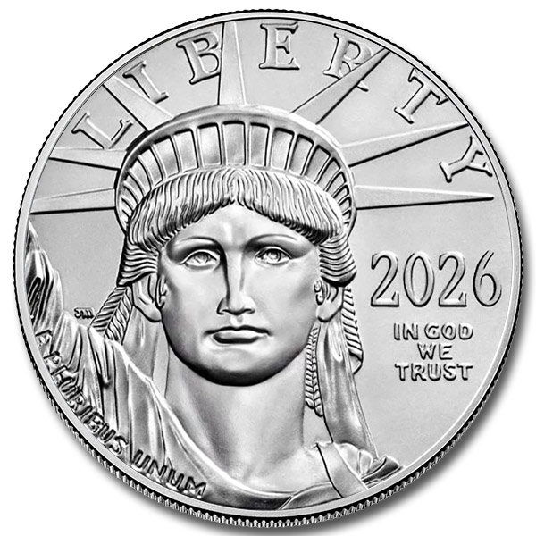 2026 1 oz American Platinum Eagle Coin (BU)