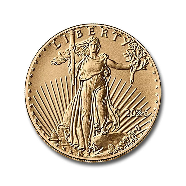 2026 1/10 oz American Gold Eagle Coin (BU)