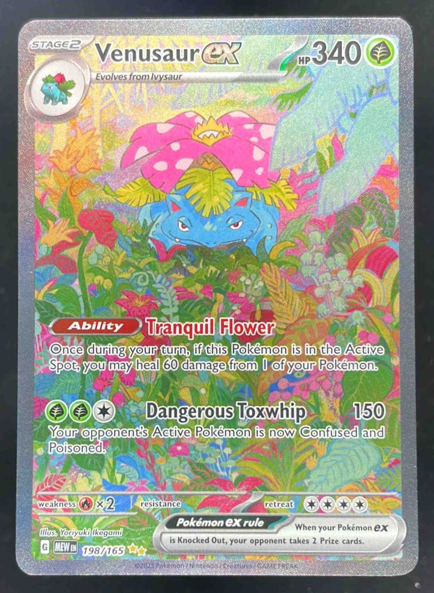 2023 Pokemon SV 151 #198/165 Venusaur ex