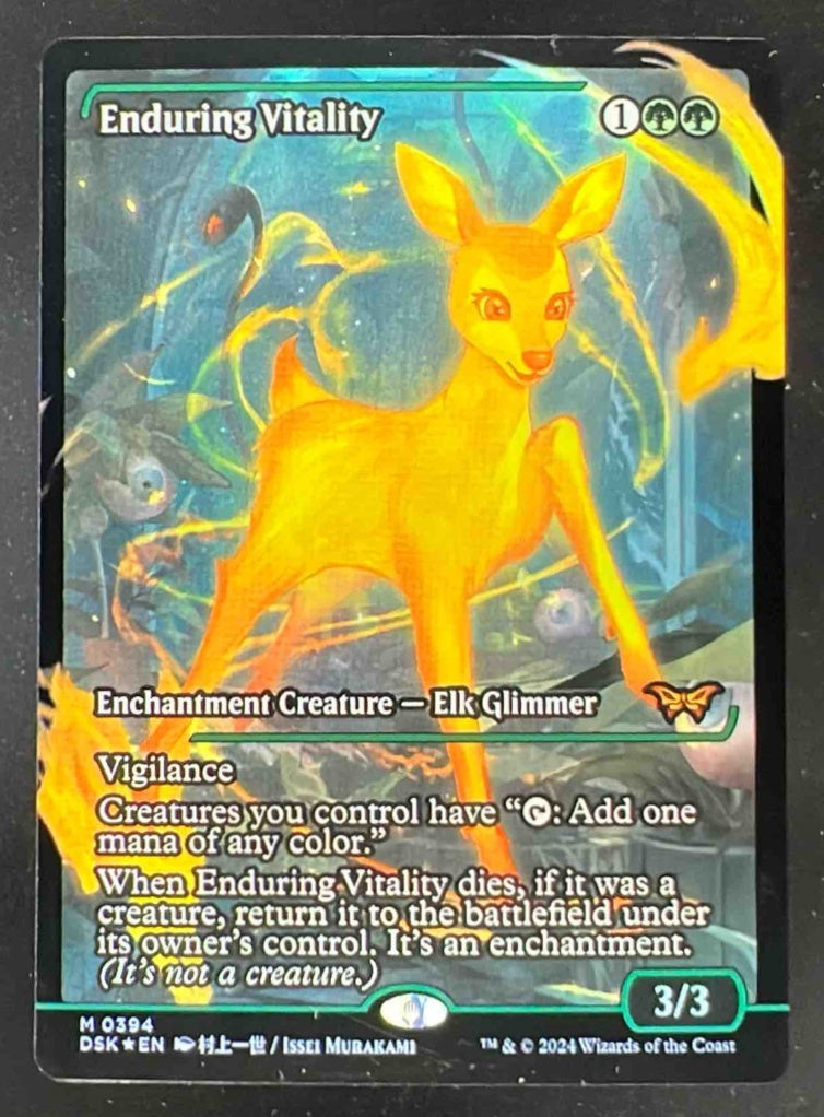 2024 Magic The Gathering Duskmourn: House of Horror Foil #0394 Enduring Vitality