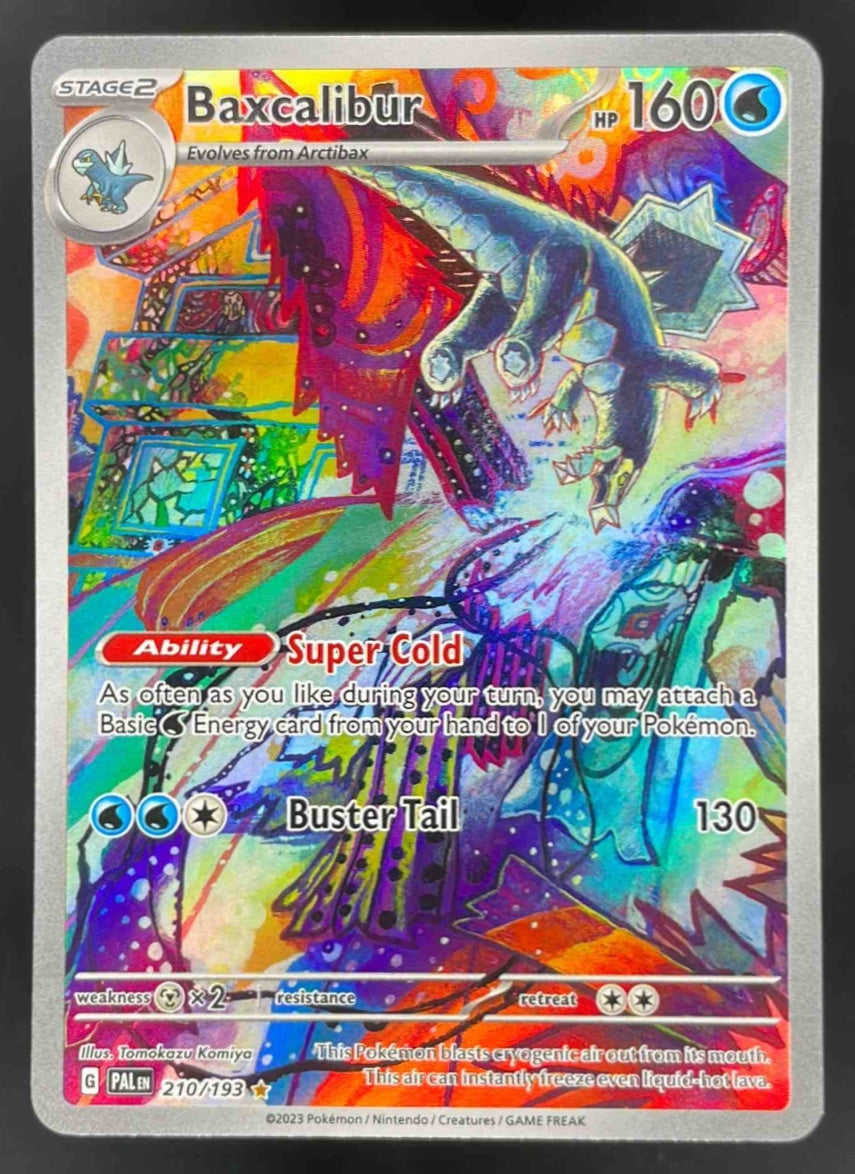 2023 Pokemon Scarlet & Violet Paldea Evolved #210/193 Baxcalibur