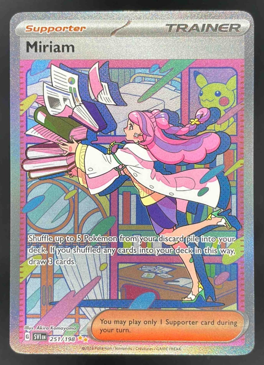 2023 Pokemon Scarlet & Violet #251/198 Miriam