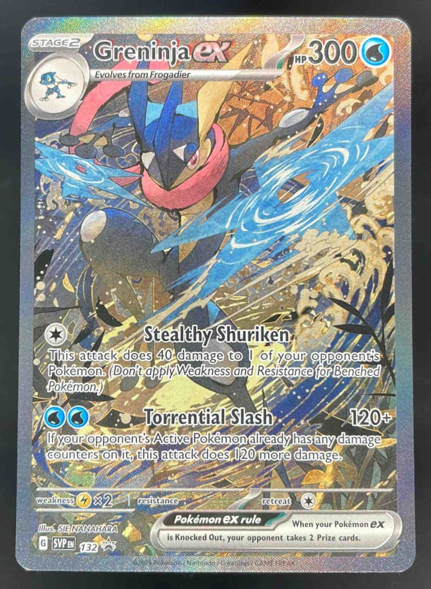 2024 Pokemon SV Black Star Promos Promos #132 Greninja ex